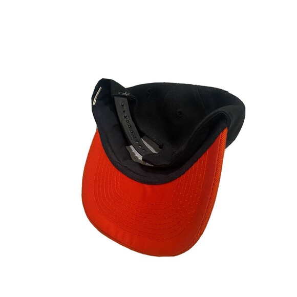 Gear Up Hero Unit Hat 1999 Atlanta Georgia Safety Orange Black Snapback - Picture 2 of 2
